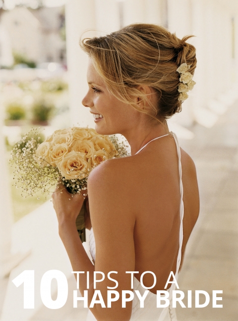 10 tips to a Happy bride by Michelle Paradise.