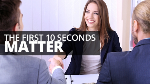 The first 10 seconds matter by Emma Vites
