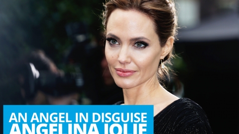 Angelina Jolie: an angel in disguise