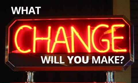 What change will you make? by Bernardo Moya
