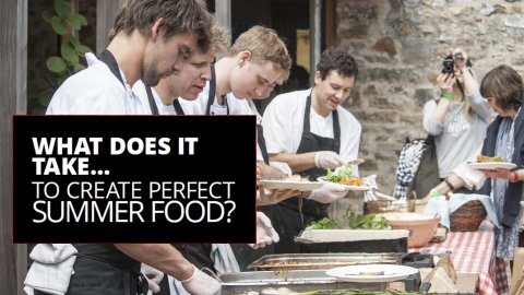 What does it take… to create perfect summer food? by Gillon Meller