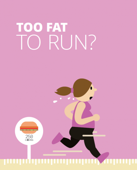 Too fat to run? – Julie Creffield