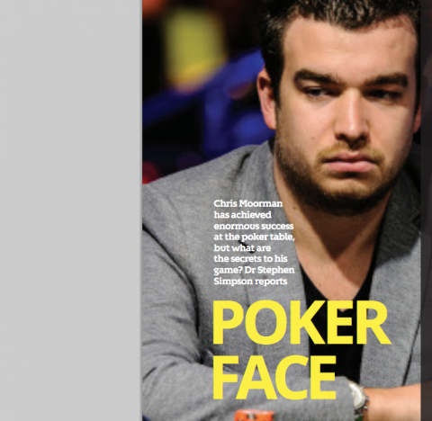Poker face- Chris Moorman