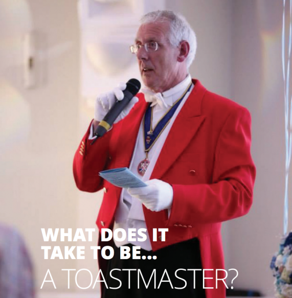 What does it take to be a toastmaster?