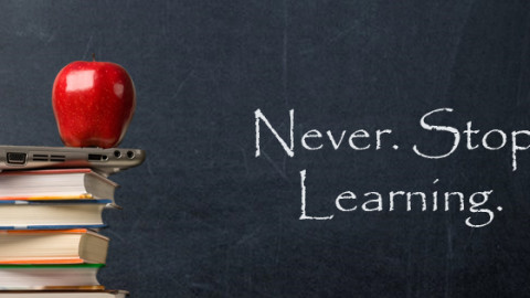 The day you stop learning is the day you stop earning by Peter Thompson