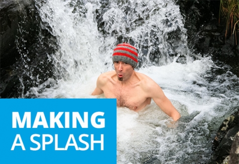 Making a splash by Andrew Fusek Peters
