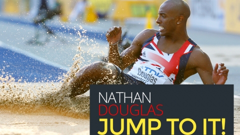  Nathan Douglas: Jump to it! by Bernardo Moya