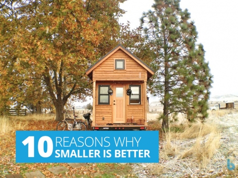 10 Reasons Why Smaller Is Better by Tammy Strobel