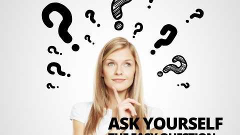Ask yourself the easy question… by Peter Thomson