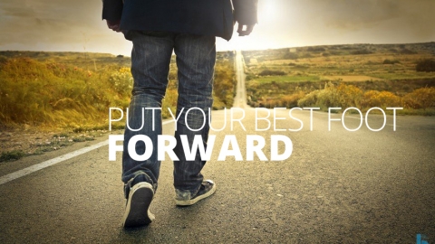 Put your best foot forward by David Sturt