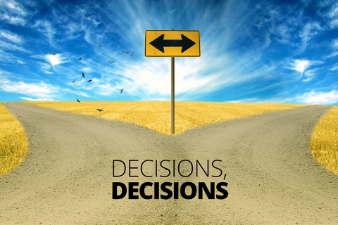 Decisions, decisions… by Jim Aitkins