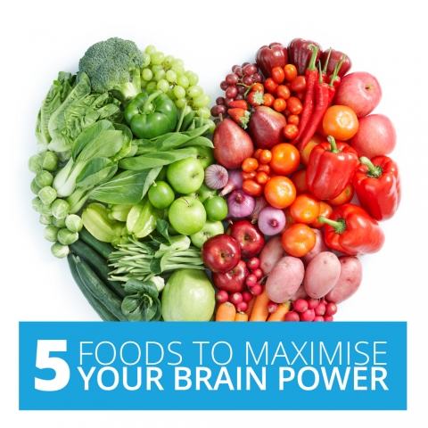 5 Foods To Maximise Your Brain Power