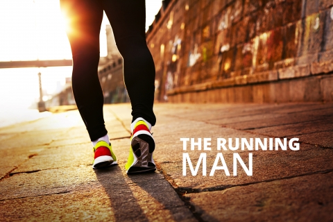The running man by Gary Hawke