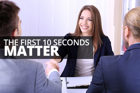 The first 10 seconds matter by Emma Vites
