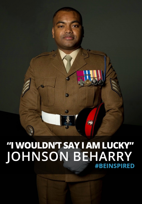 I wouldn’t say I am lucky… Interview with Johnson Beharry, VC