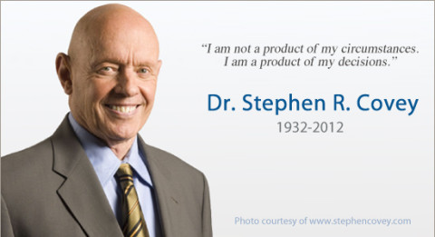 Stephen Covey by Will Edwards