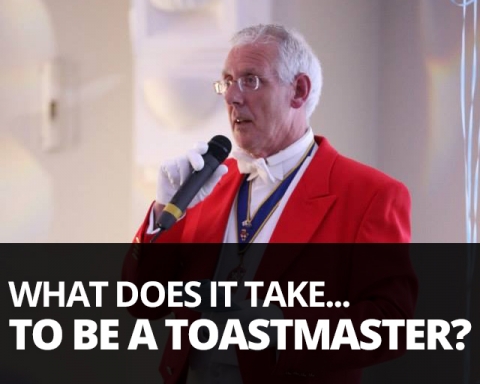 What does it take to be a toastmaster?