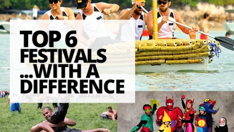 Top 6 Festivals with a difference by The Best You