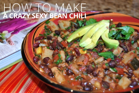 How To Make A Crazy Sexy Bean Chili by Kris Carr