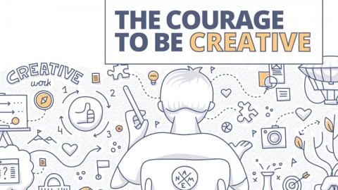 The courage to be creative by Doreen Virtue