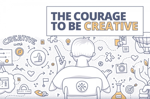 The courage to be creative by Doreen Virtue