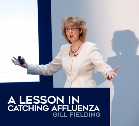 A Lesson In Catching Affluenza by Gill Fielding