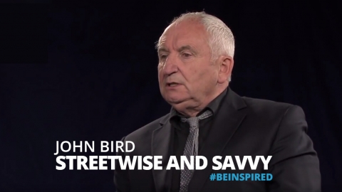 Streetwise and savvy: an interview with John Bird