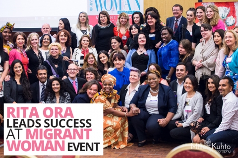 Rita Ora leads success at Migrant Woman event by The Best You