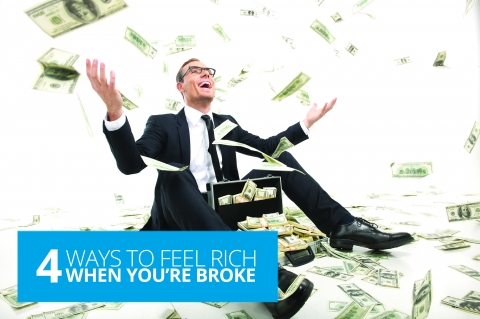 4 Ways To Feel Rich When You’re Broke by Kate Northrup
