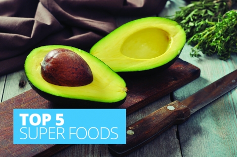 Top five super foods by Angela Steel