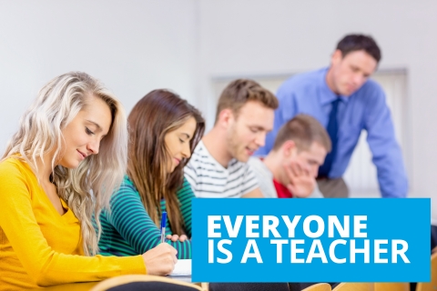 Everyone is a teacher by Jack Canfield