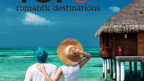 Top 6 romantic destinations
