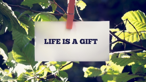 Life is a Gift – Share it Generously by Kieran Revell