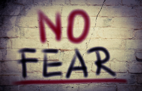 Scared? Have no fear by Tanya Franks