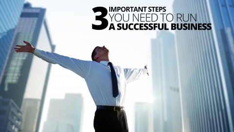 3 Important Steps You Need To Run A Successful Business by Natalie Ekberg