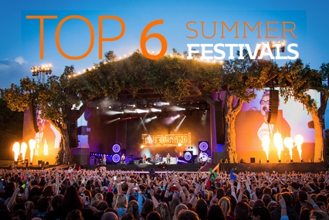 Top 6 summer festivals